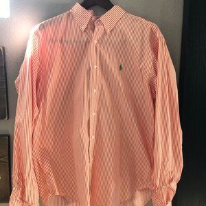 Ralph Lauren Long-Sleeve Button-Up Polo